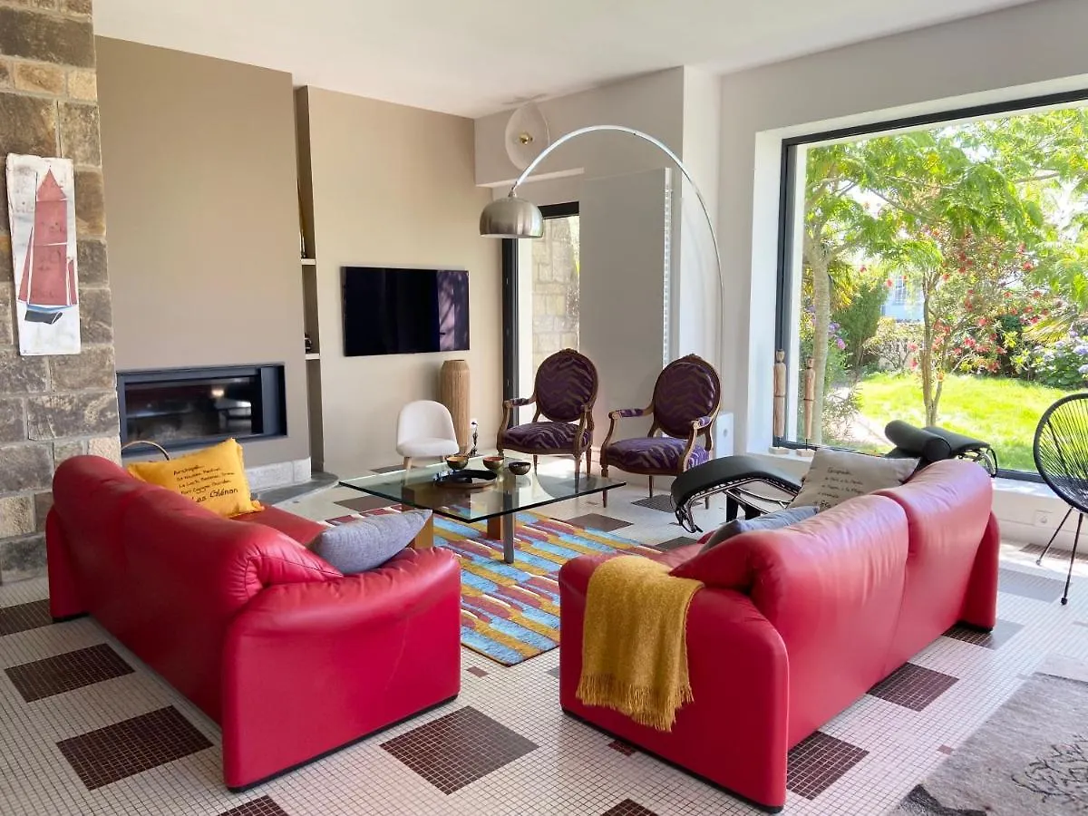 Superbe Villa Vue Sur Mer, Corniche De La Plage Benodet 0*,  France