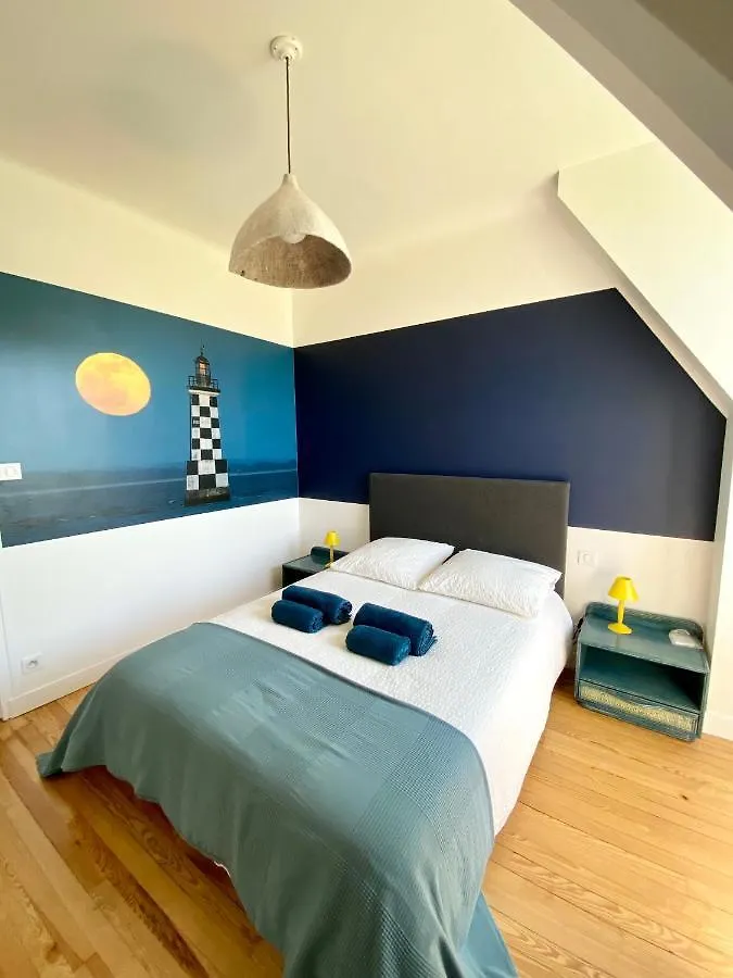 Superbe Villa Vue Sur Mer, Corniche De La Plage Benodet France
