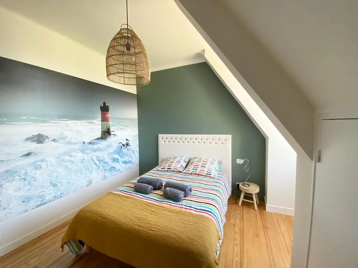 Superbe Villa Vue Sur Mer, Corniche De La Plage Bénodet Francia